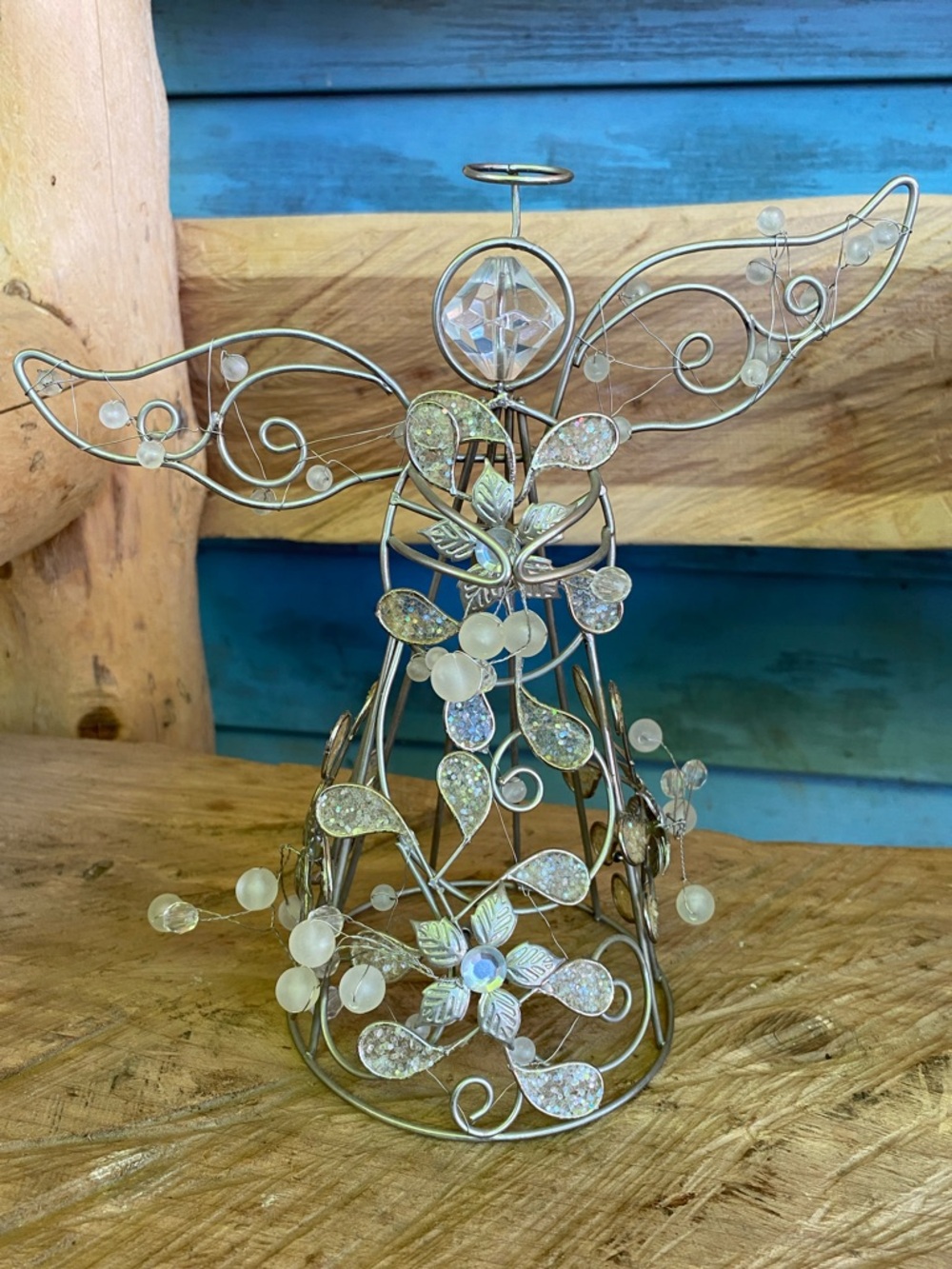 Vintage Wire Angel Figurine -
